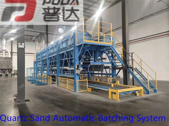 Automatic Castable Weighing Batching Line